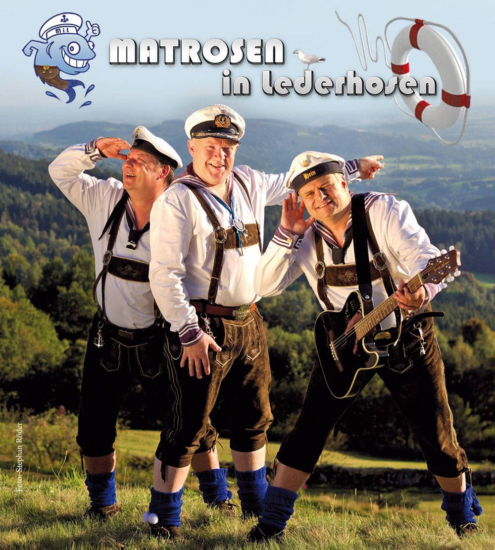 Matrosen in Lederhosen Parkfest Grimmen