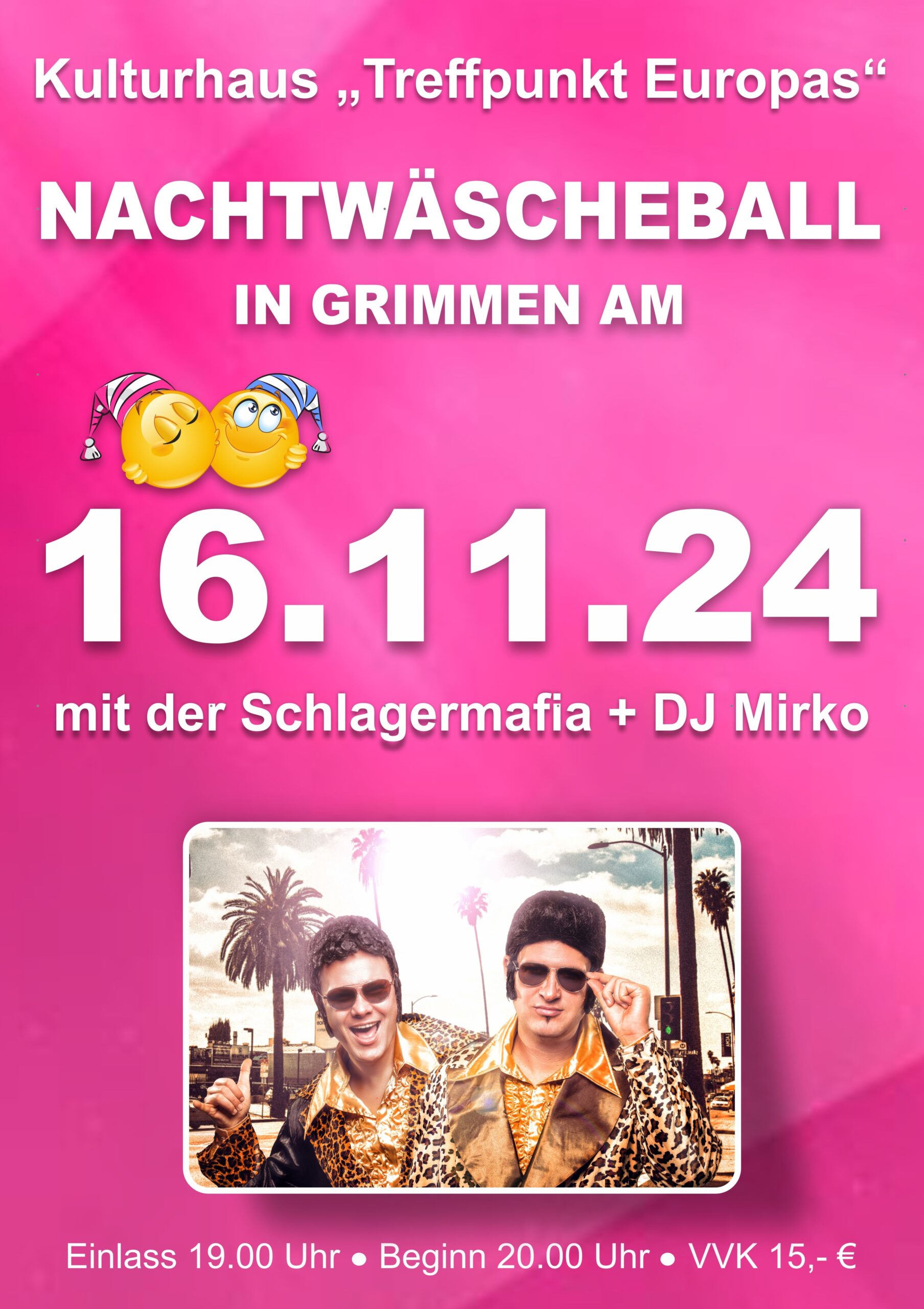 Nachtwäscheball 2024 in Grimmen