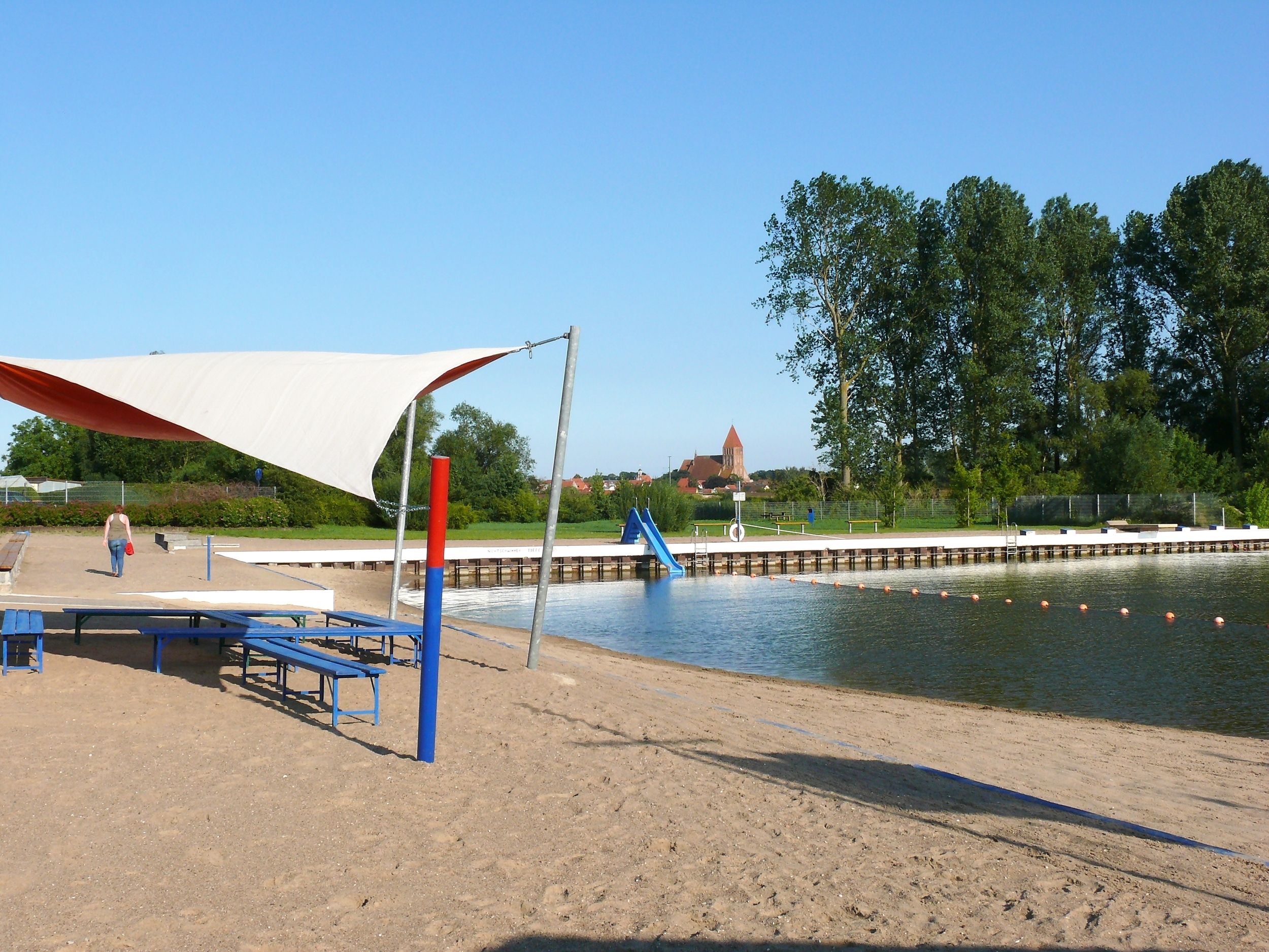 Naturbad Grimmen verlängert die Badesaison