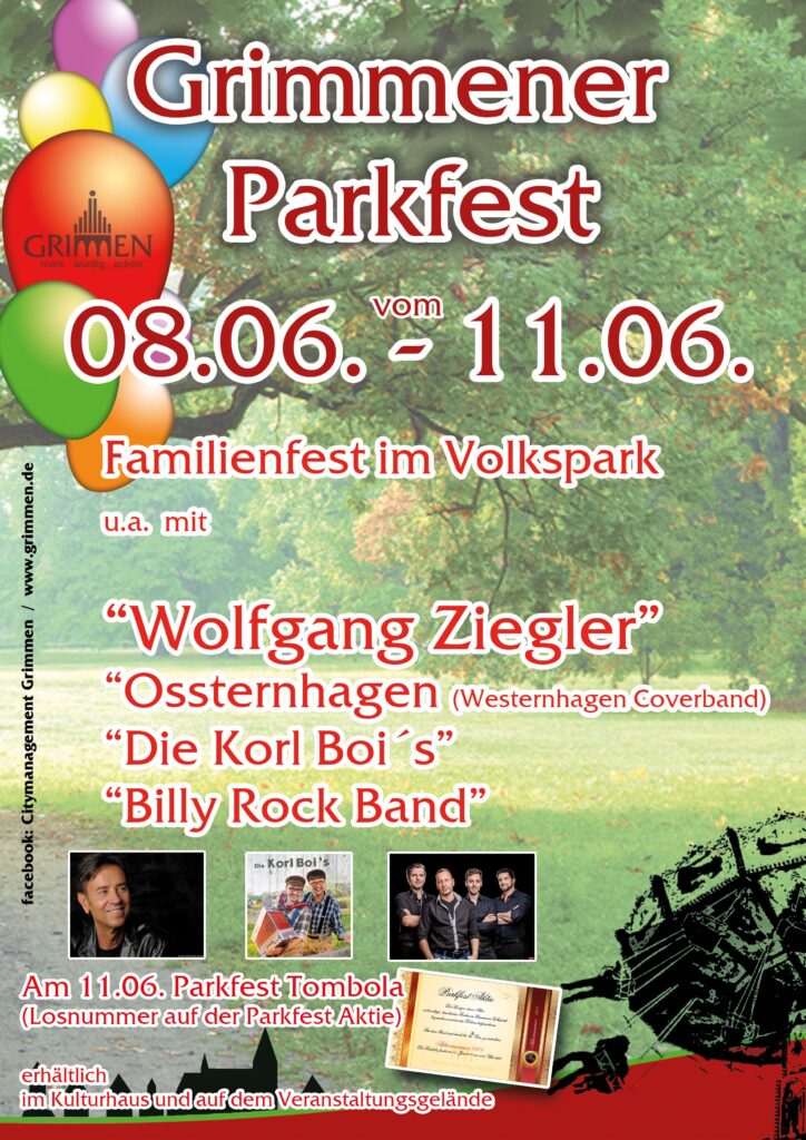 Parkfest Stadt Grimmen | Stadt Grimmen