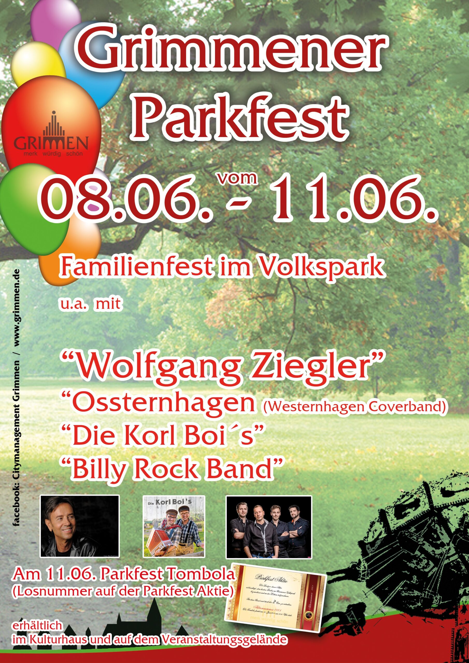 Parkfest in Grimmen