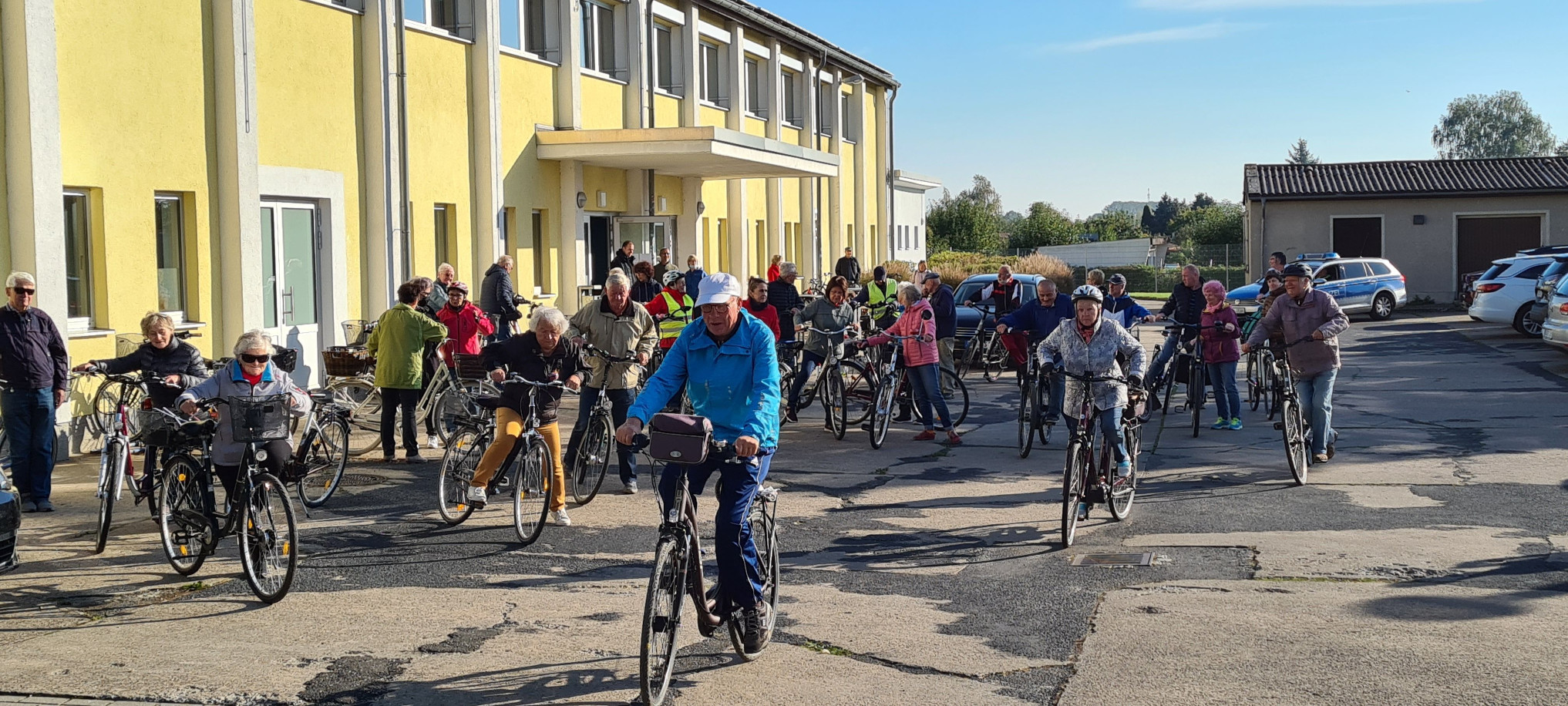 mit dem ADFC auf Radtour Grimmen