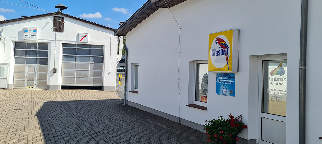 Lackierfachbetrieb Ambrosi in der Stadt Grimmen, Mecklenburg Vorpommern
