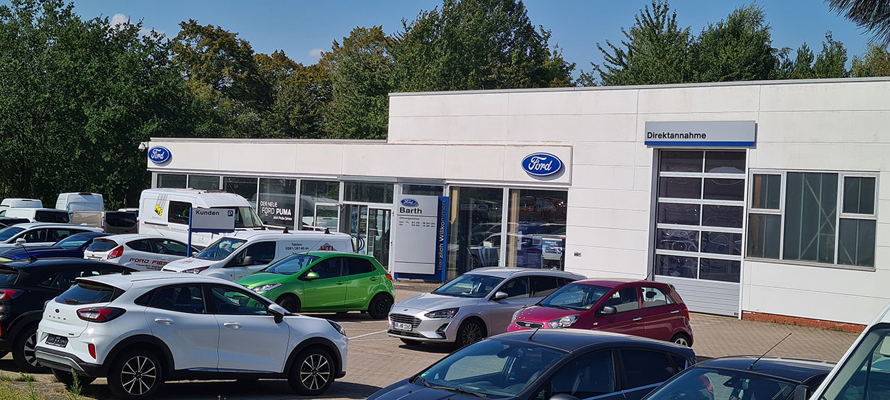 Autocenter Barth in der Stadt Grimmen, Mecklenburg Vorpommern