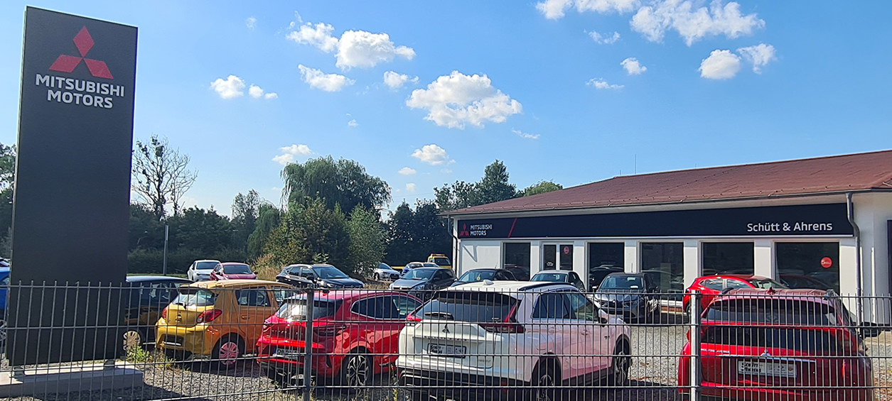 Mitsubishi Motors -Schütt & Ahrens in der Stadt Grimmen, Mecklenburg Vorpommern
