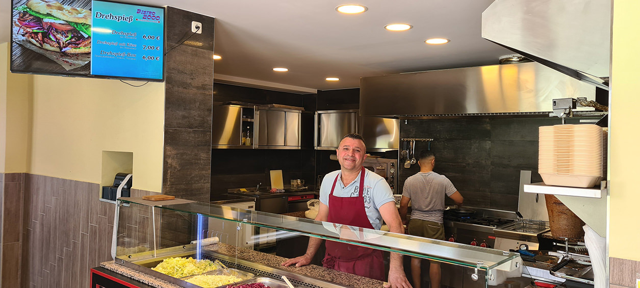 Bistro 2000 in der Stadt Grimmen, Mecklenburg Vorpommern