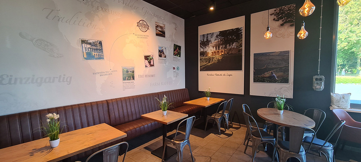 Cafe Schick im Norma in der Stadt Grimmen, Mecklenburg Vorpommern