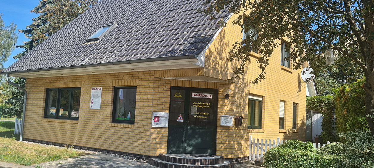 Fahrschule Blitz in der Stadt Grimmen, Mecklenburg Vorpommern
