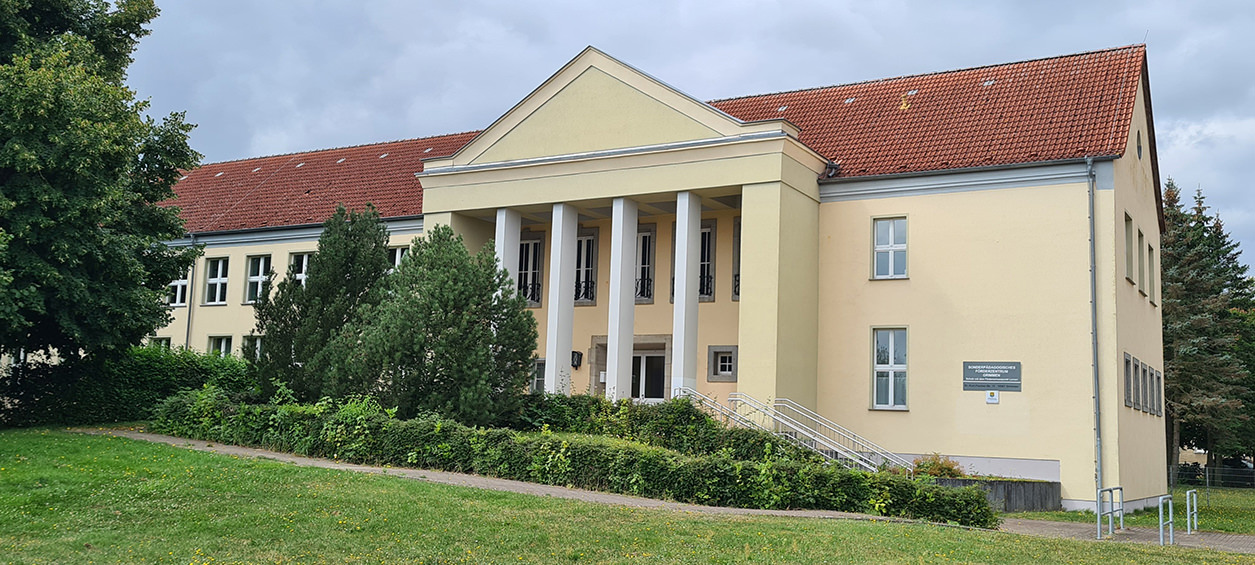Förderzentrum Schule in der Stadt Grimmen, Mecklenburg Vorpommern