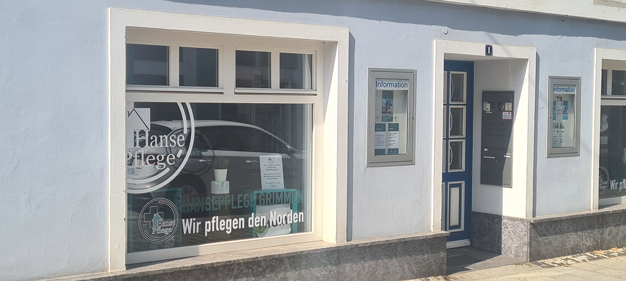 Hanse Pflege in der Sundischen Straße in der Stadt Grimmen, Mecklenburg Vorpommern
