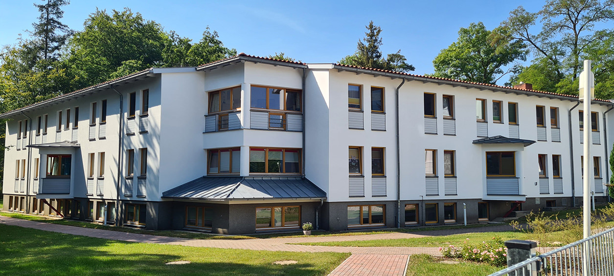 Psychiatrisches Pflegewohnheim- Dr. Gerhard Haus in der Stadt Grimmen, Mecklenburg Vorpommern